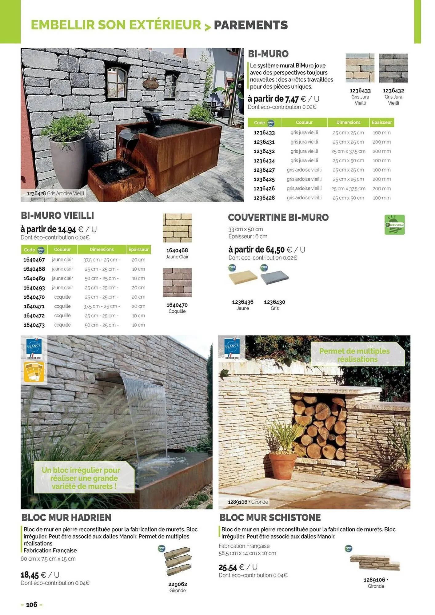 Catalogue Doras du 26 mars au 31 décembre 2025 - Catalogue page 106