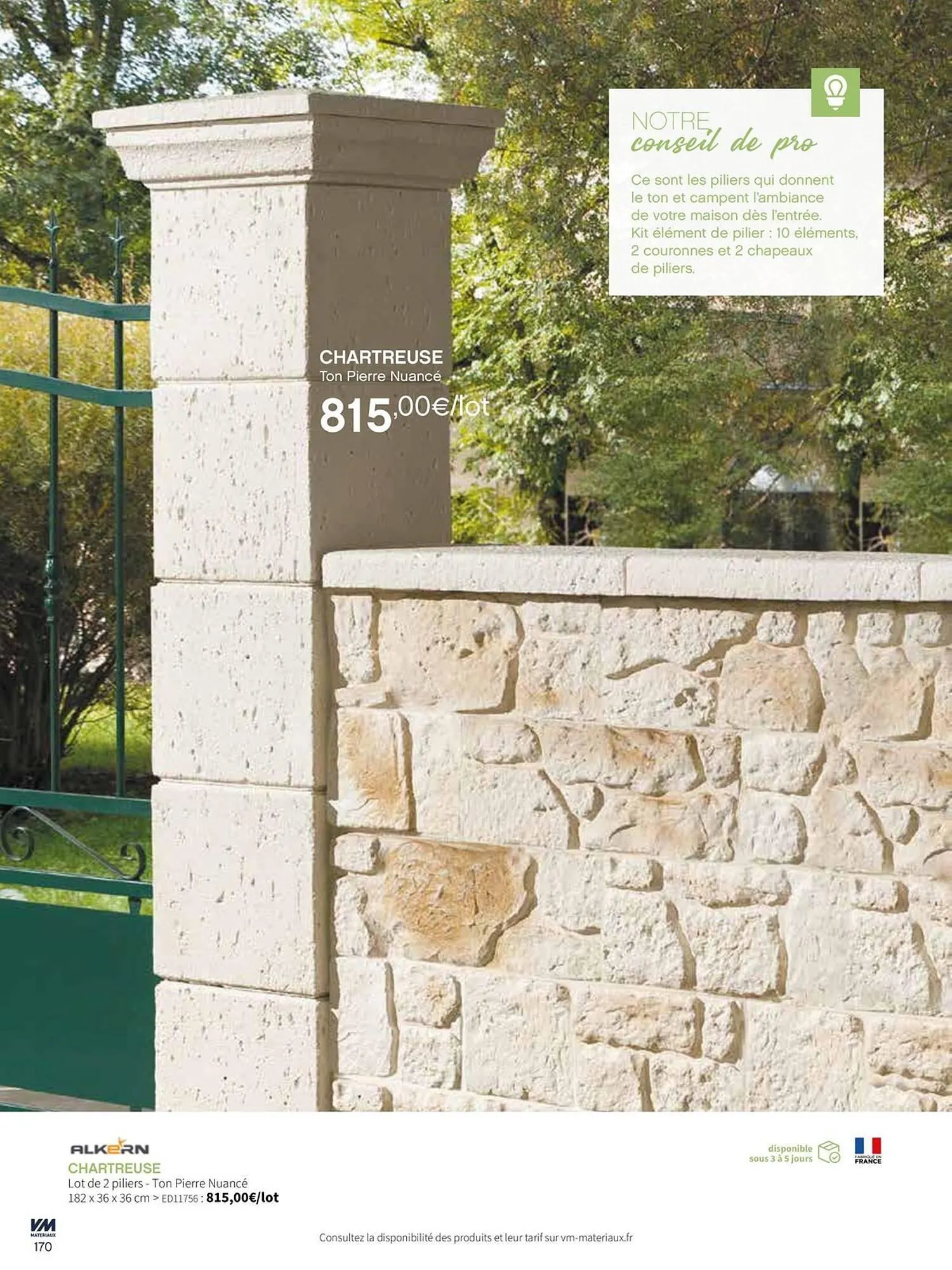Catalogue VM Matériaux du 14 mars au 20 janvier 2026 - Catalogue page 170