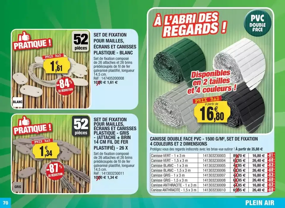 Les jours Anniversaire ! du 11 avril au 31 décembre 2025 - Catalogue page 70