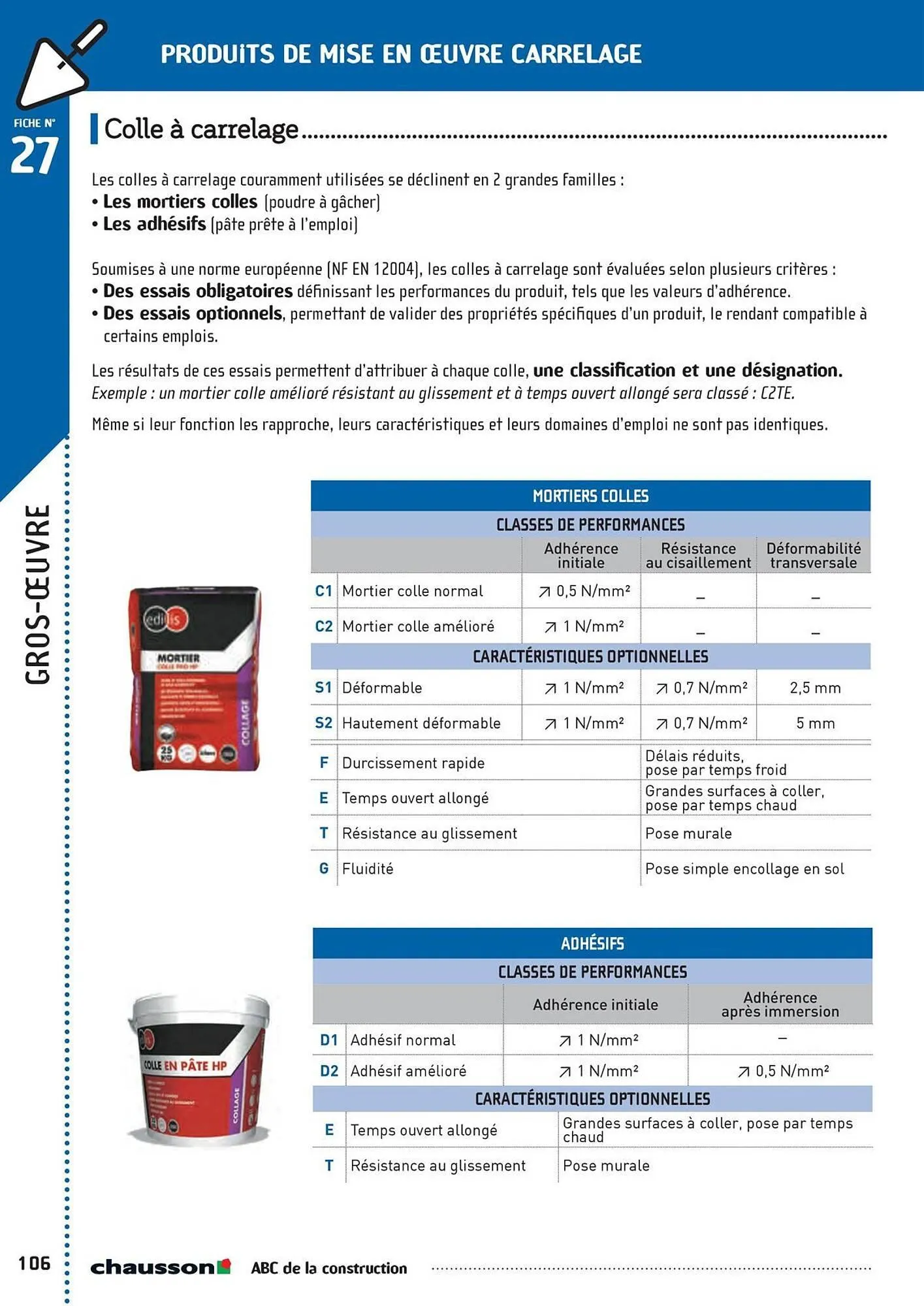 Catalogue Chausson Matériaux du 2 mai au 31 décembre 2025 - Catalogue page 108
