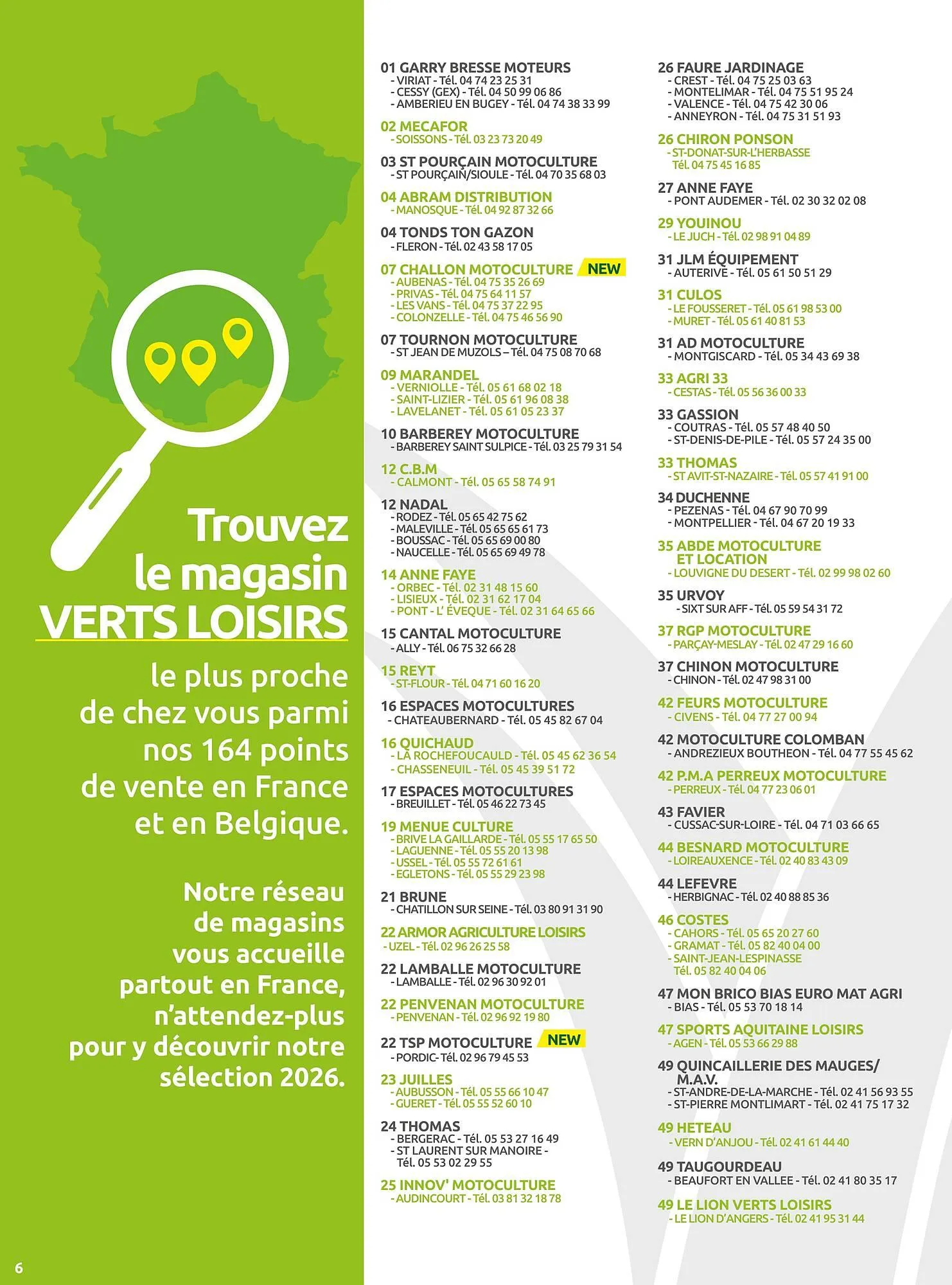 Catalogue Verts Loisirs du 18 mars au 30 mai 2026 - Catalogue page 6
