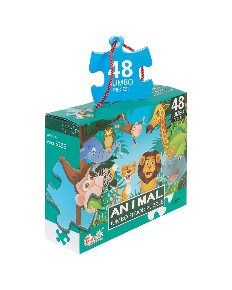 PUZZLE ANIMAUX 48 PIECES - MODELE ALEATOIRE - LIVRAISON A L'UNITE