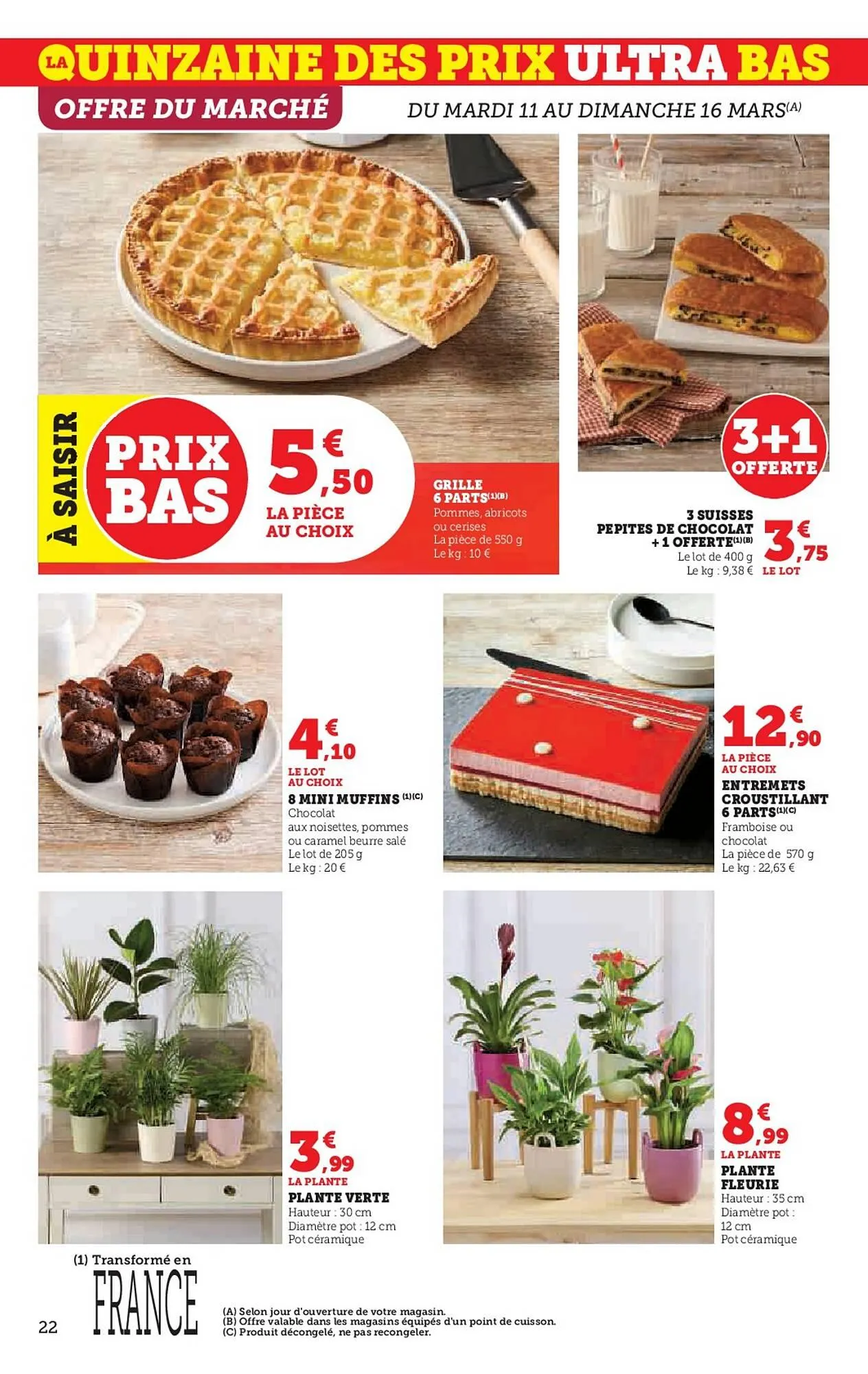 Catalogue Super U du 11 mars au 23 mars 2025 - Catalogue page 22