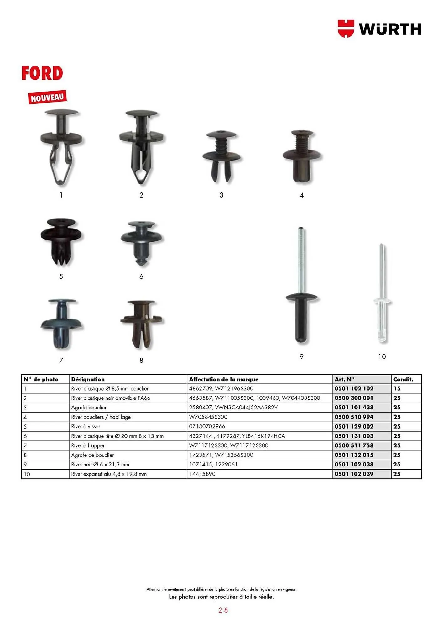 Würth Catalogue du 21 janvier au 31 décembre 2025 - Catalogue page 23