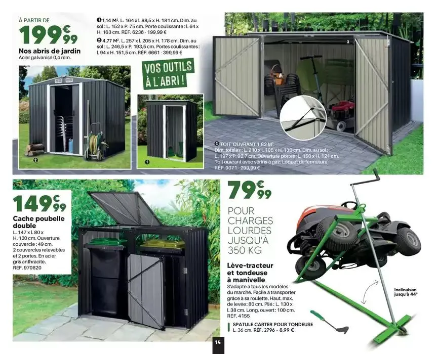 PRINTEMPS/ÉTÉ 2025 du 1 mars au 30 septembre 2025 - Catalogue page 14