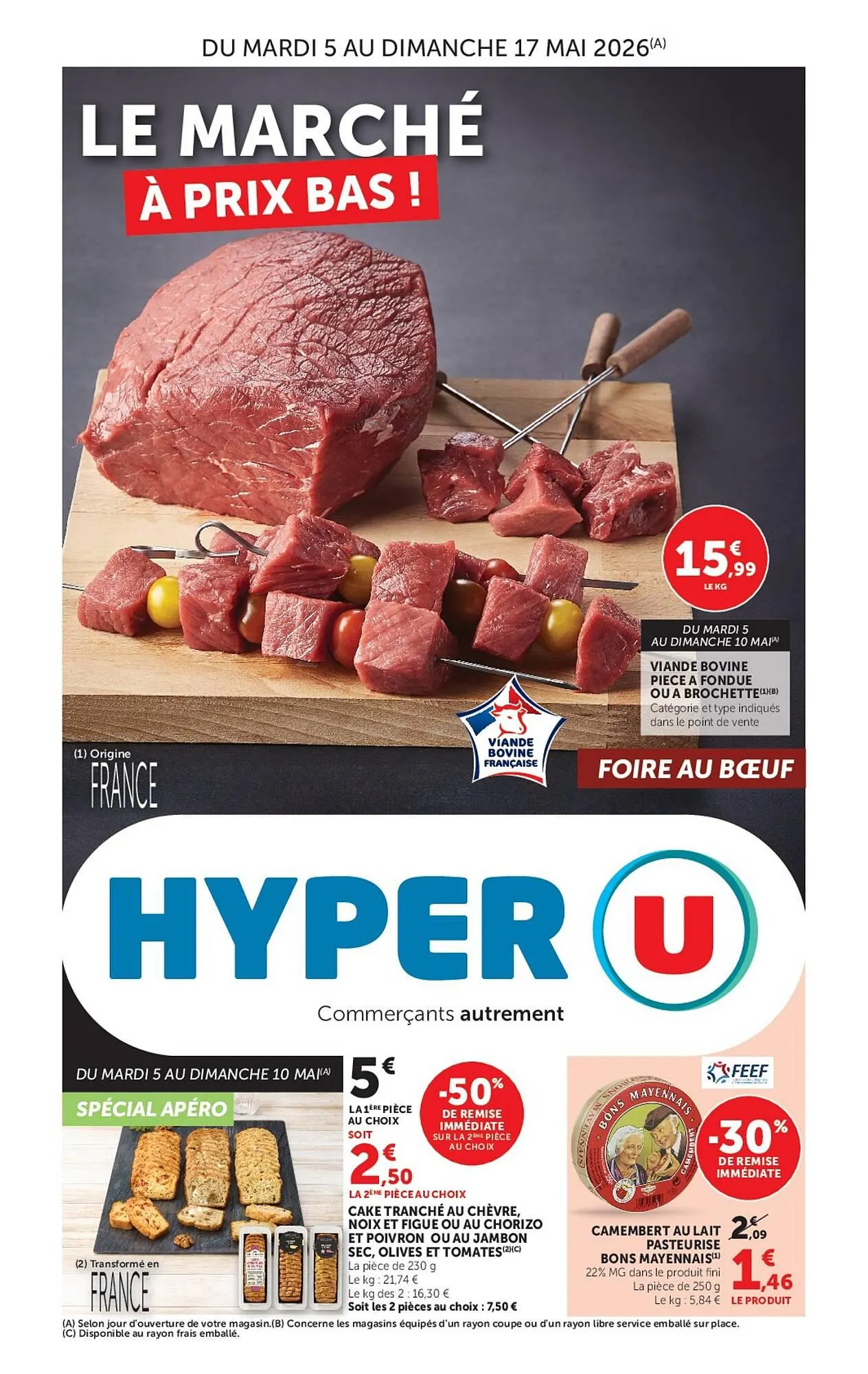 Catalogue Hyper U du 5 mai au 17 mai 2026 - Catalogue page 1