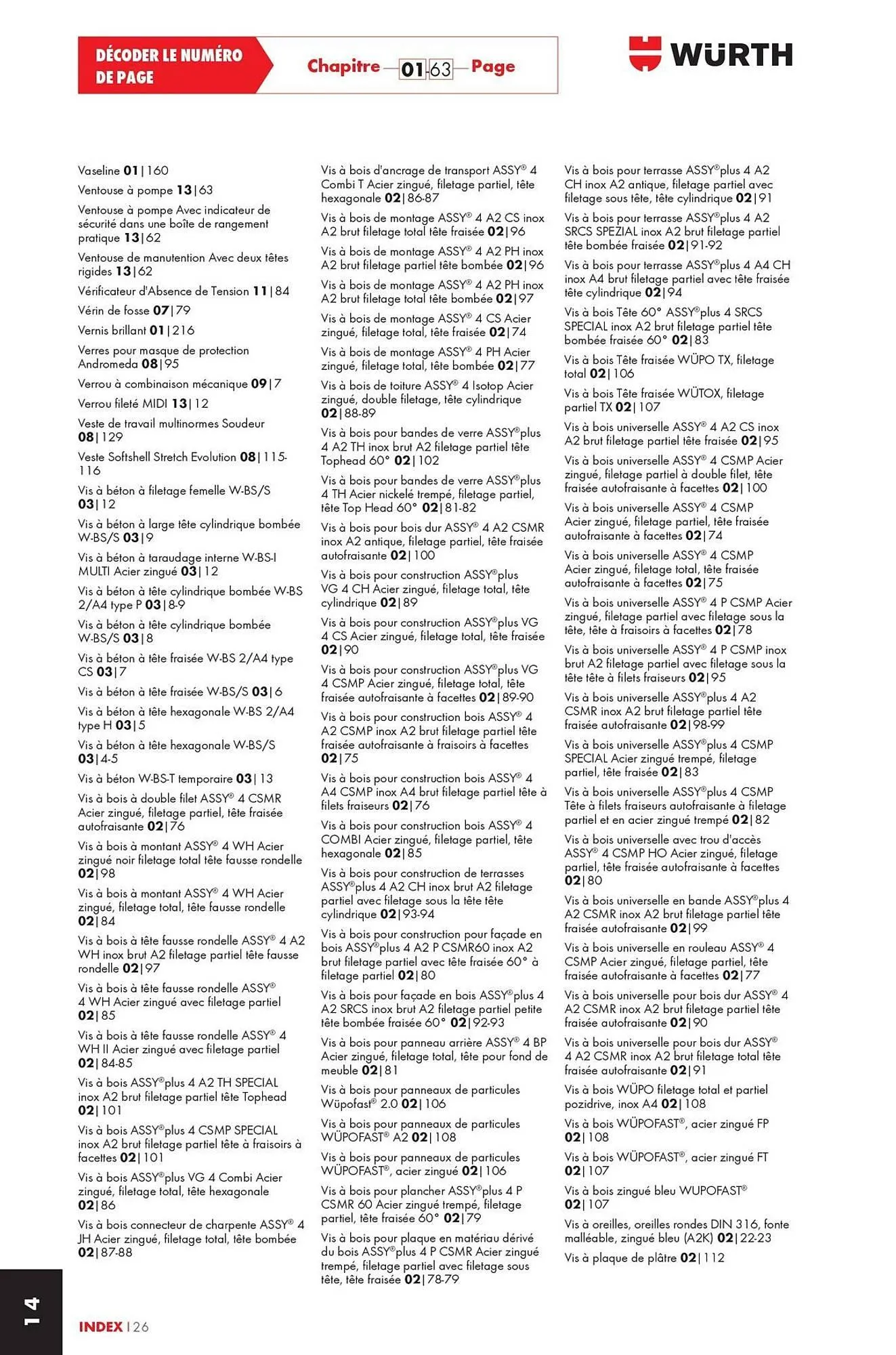 Catalogue Würth du 12 mai au 31 décembre 2025 - Catalogue page 1862