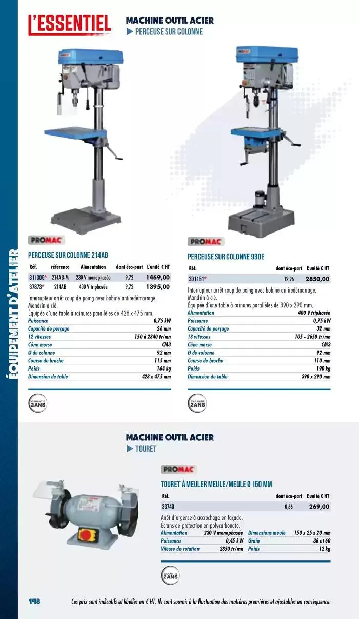 Essentiel Industrie 2025 du 3 janvier au 31 décembre 2025 - Catalogue page 150