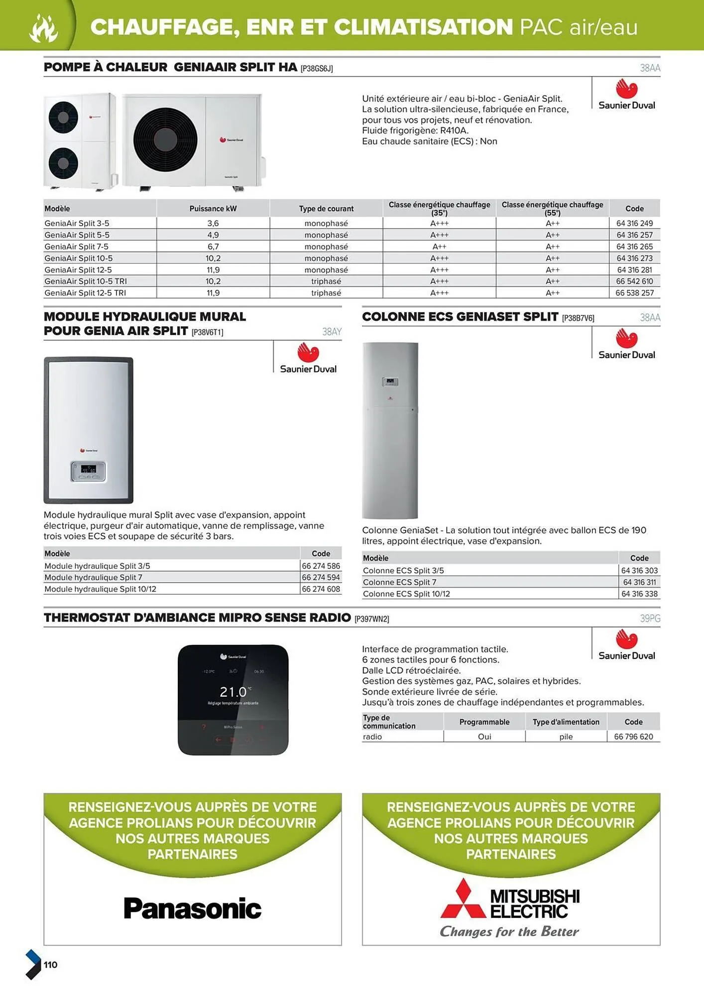 Catalogue Prolians du 2 octobre au 31 décembre 2025 - Catalogue page 110