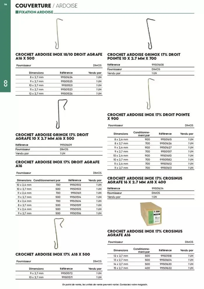Tout faire +de 15 000 Produits du 17 décembre au 30 juin 2025 - Catalogue page 18