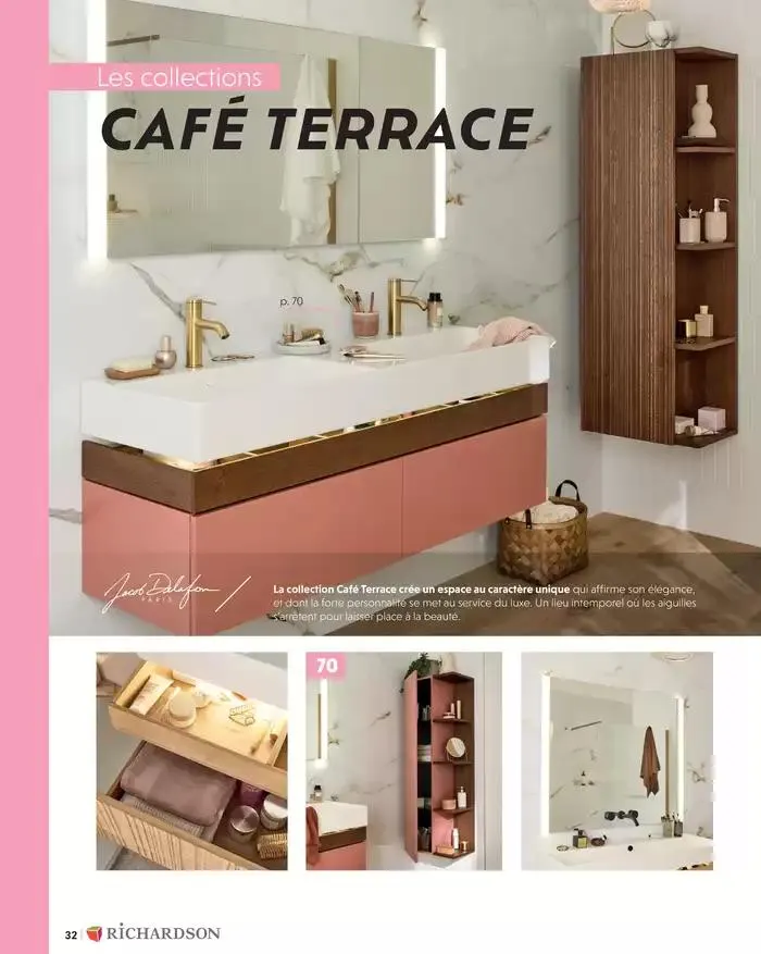 SALLE DE DE BAINS ET CARRELAGE 2025 du 11 avril au 31 décembre 2025 - Catalogue page 34