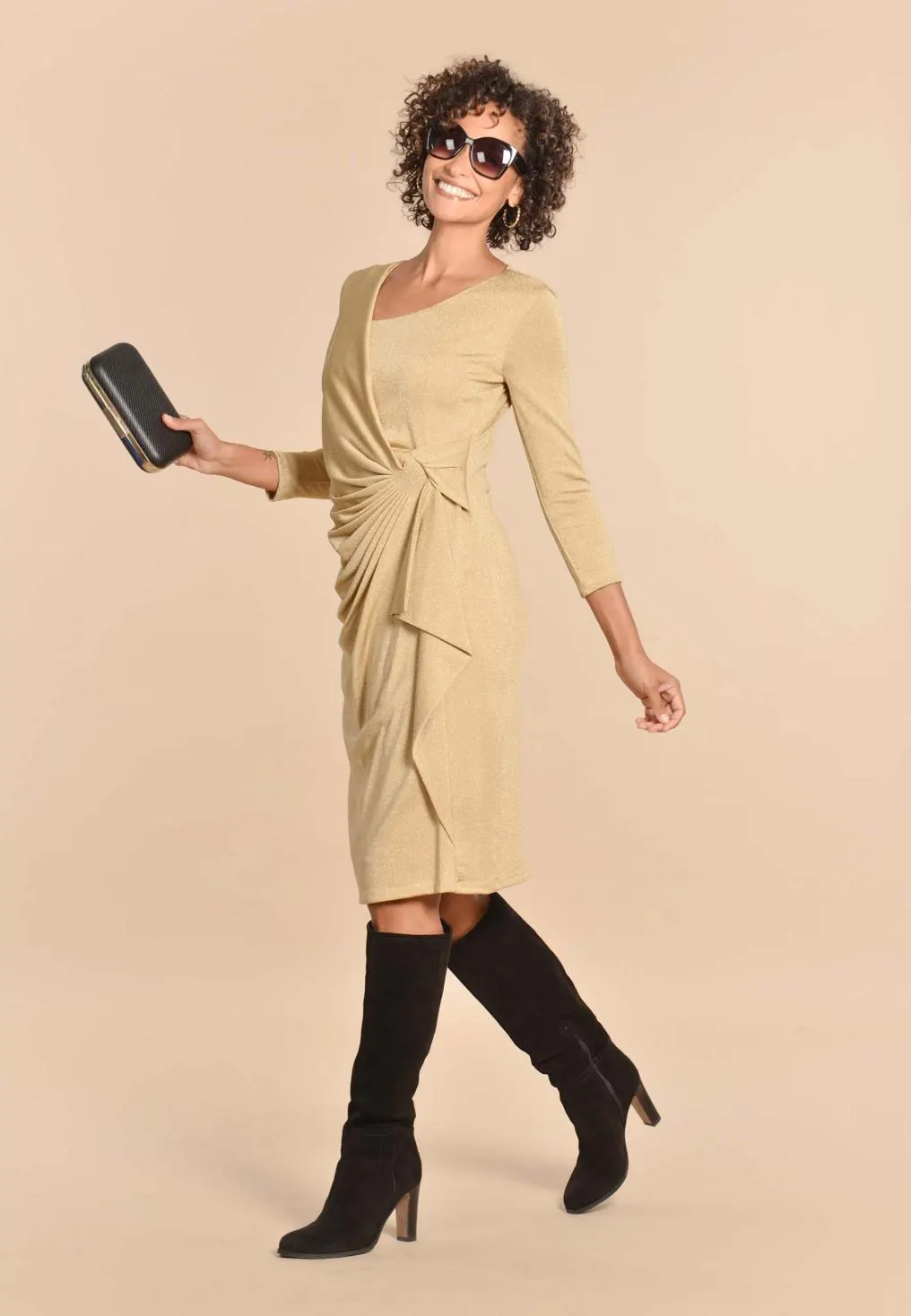 CARMELIA - ROBE - AMBRE