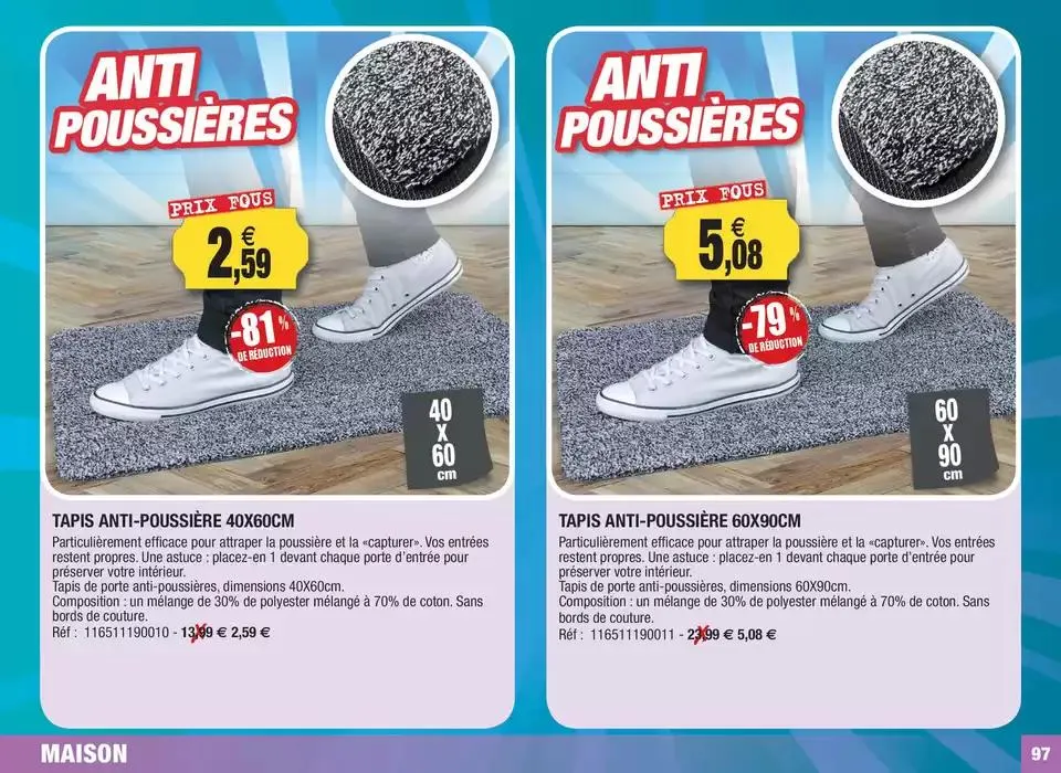 Les jours Anniversaire ! du 11 avril au 31 décembre 2025 - Catalogue page 97