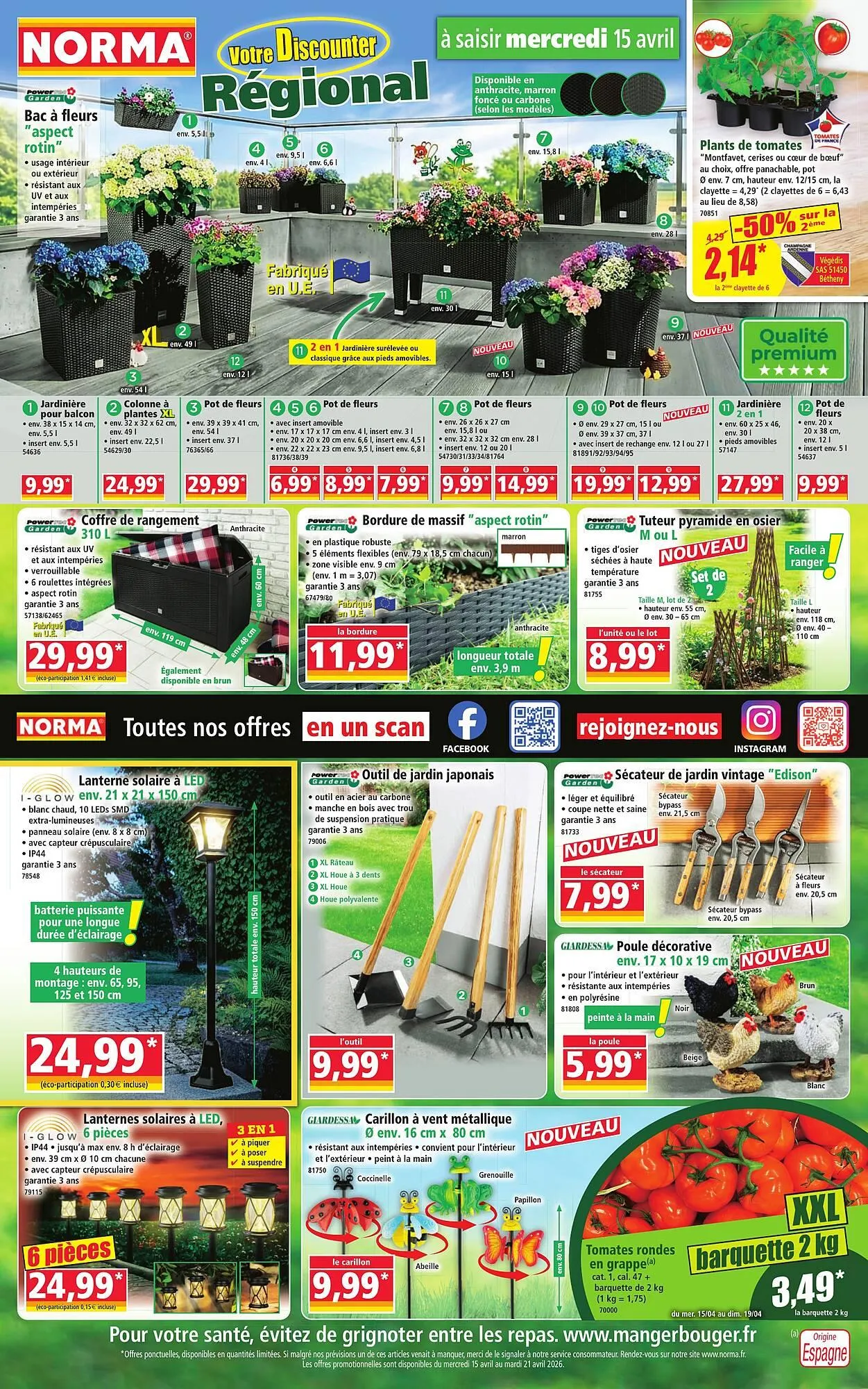 Catalogue Norma du 15 avril au 21 avril 2026 - Catalogue page 1