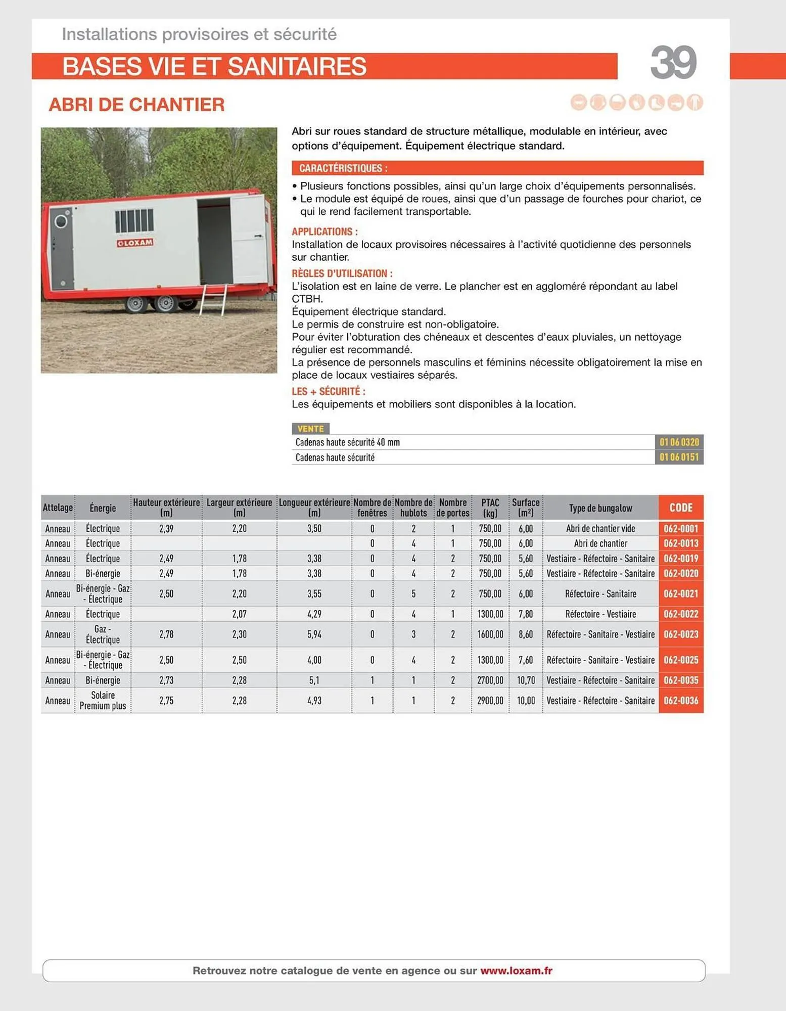 Catalogue Loxam du 10 avril au 31 décembre 2025 - Catalogue page 41