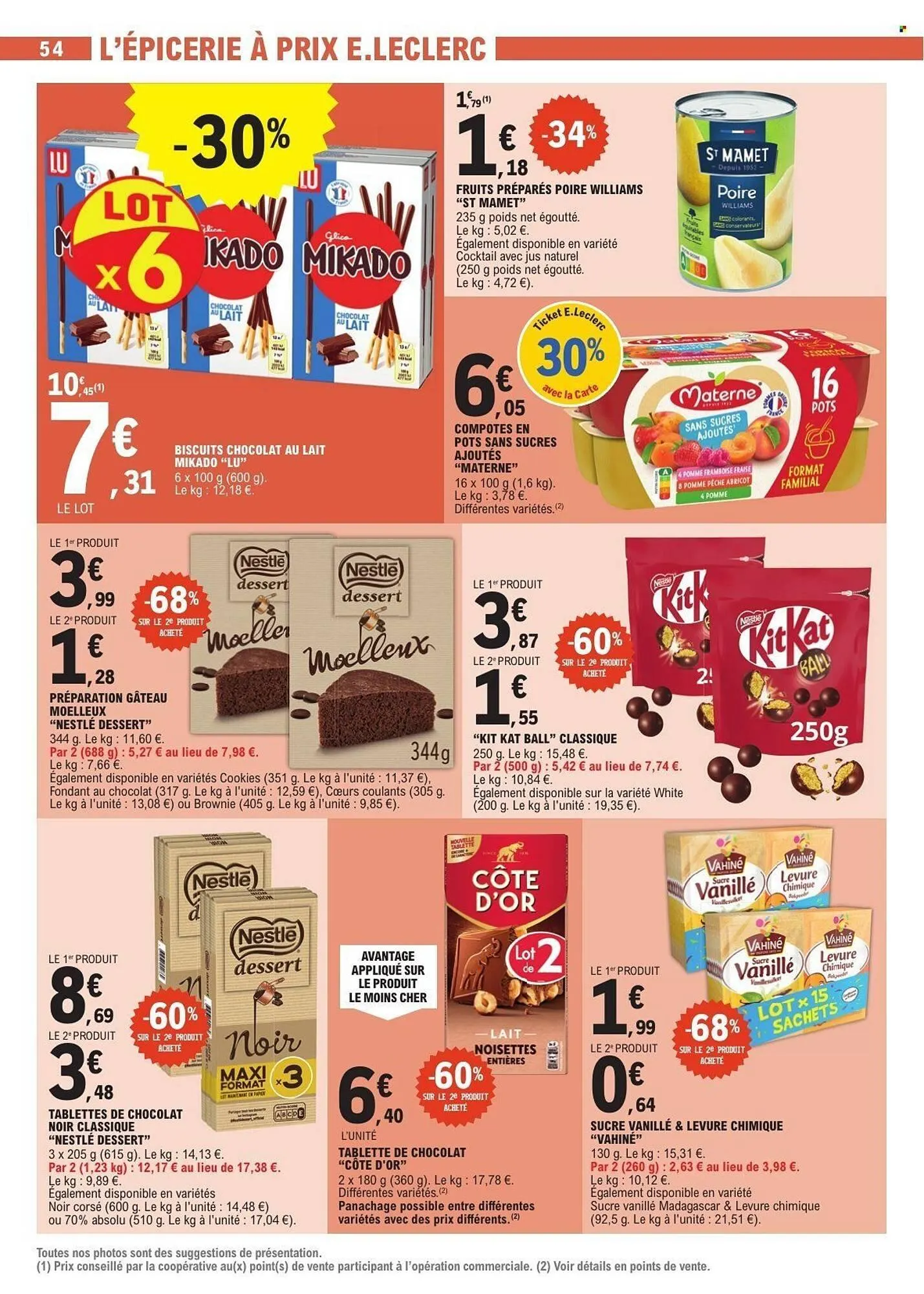 Catalogue E.Leclerc du 23 décembre au 3 janvier 2026 - Catalogue page 54