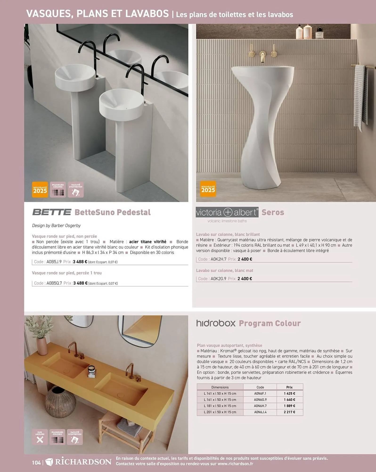 Catalogue Richardson du 11 avril au 31 décembre 2025 - Catalogue page 106