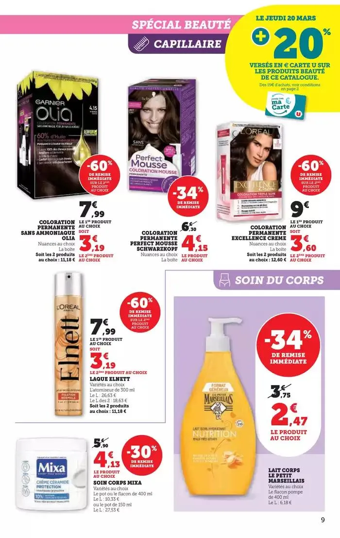 Spécial Beauté du 18 mars au 30 mars 2025 - Catalogue page 9