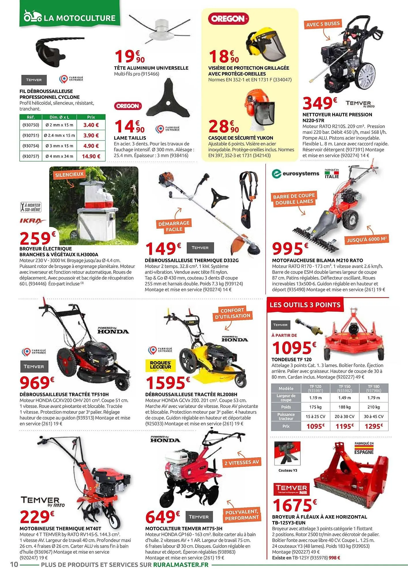 Catalogue Rural Master du 27 avril au 23 mai 2026 - Catalogue page 10