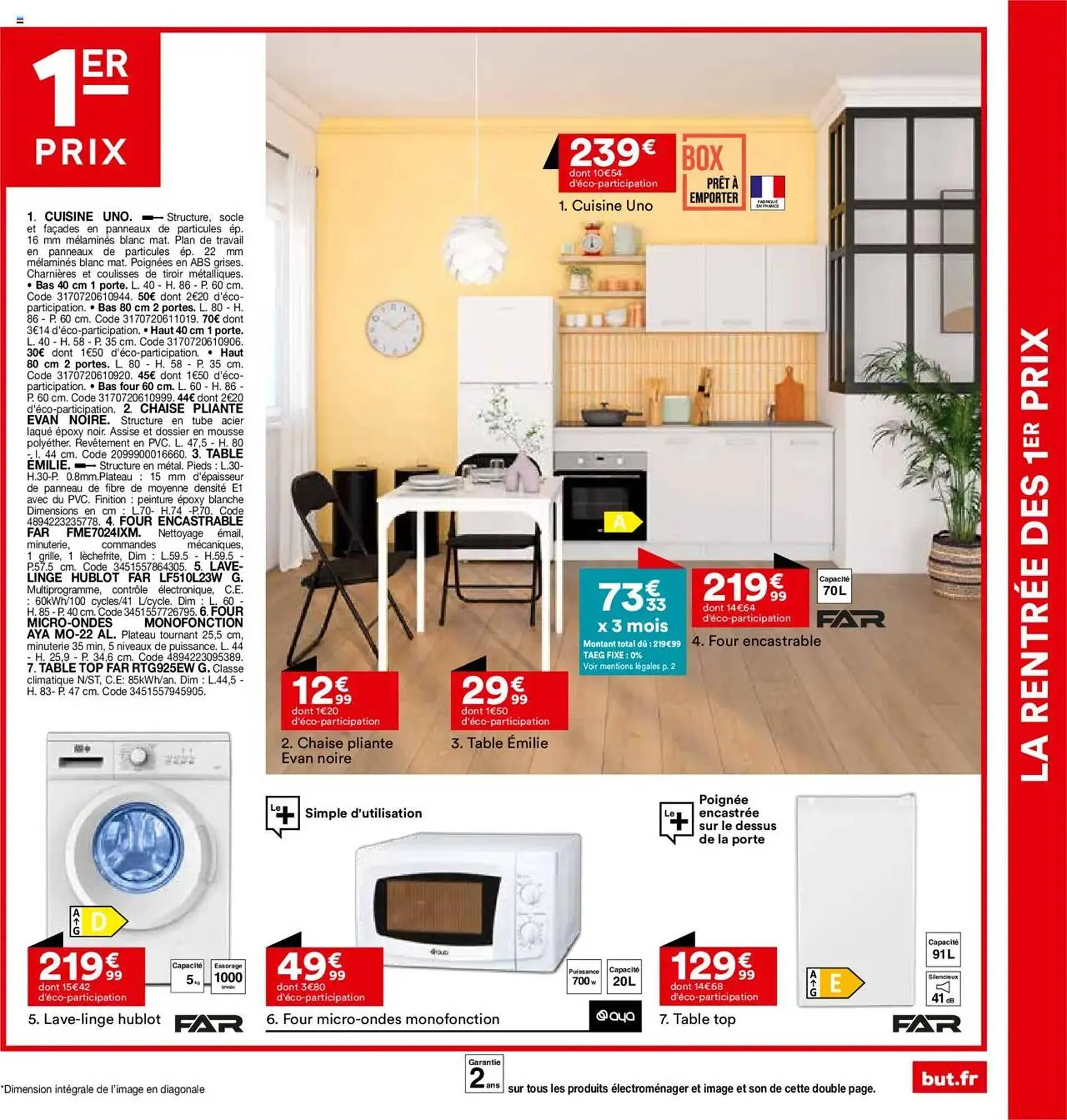 Catalogue BUT du 22 juillet au 25 août 2025 - Catalogue page 19