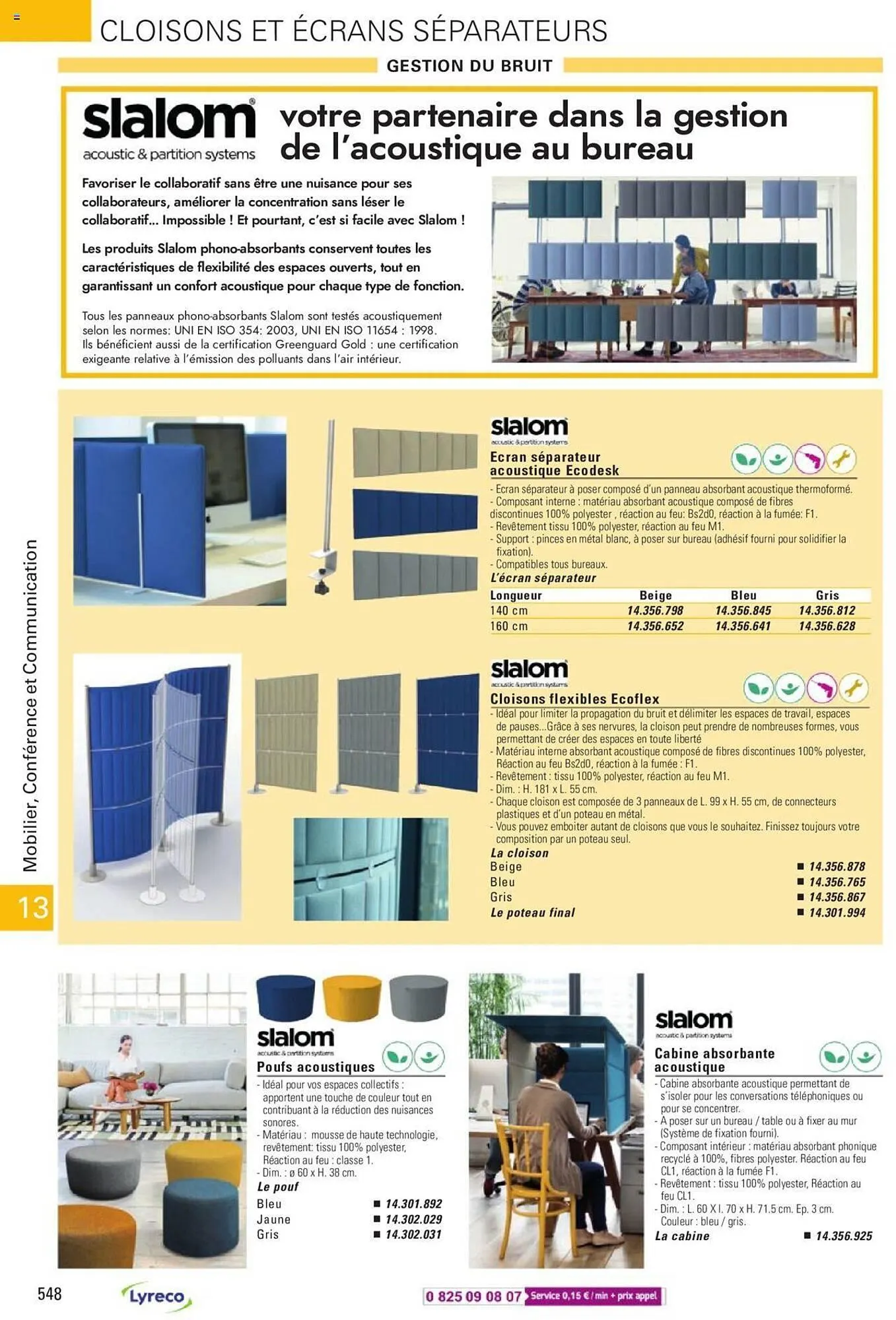 Catalogue Lyreco du 15 mai au 31 décembre 2023 - Catalogue page 548