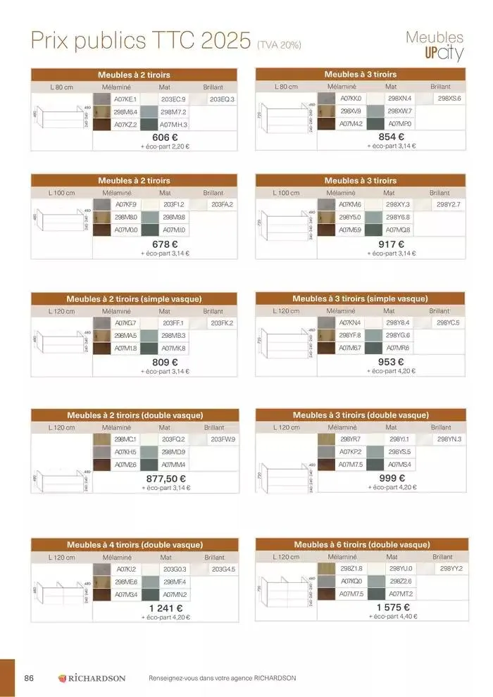 Collections Exclusives 2025 du 11 avril au 31 décembre 2025 - Catalogue page 86