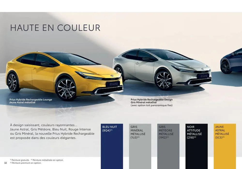 Toyota Prius Hybride Rechargeable du 18 juin au 18 juin 2025 - Catalogue page 32