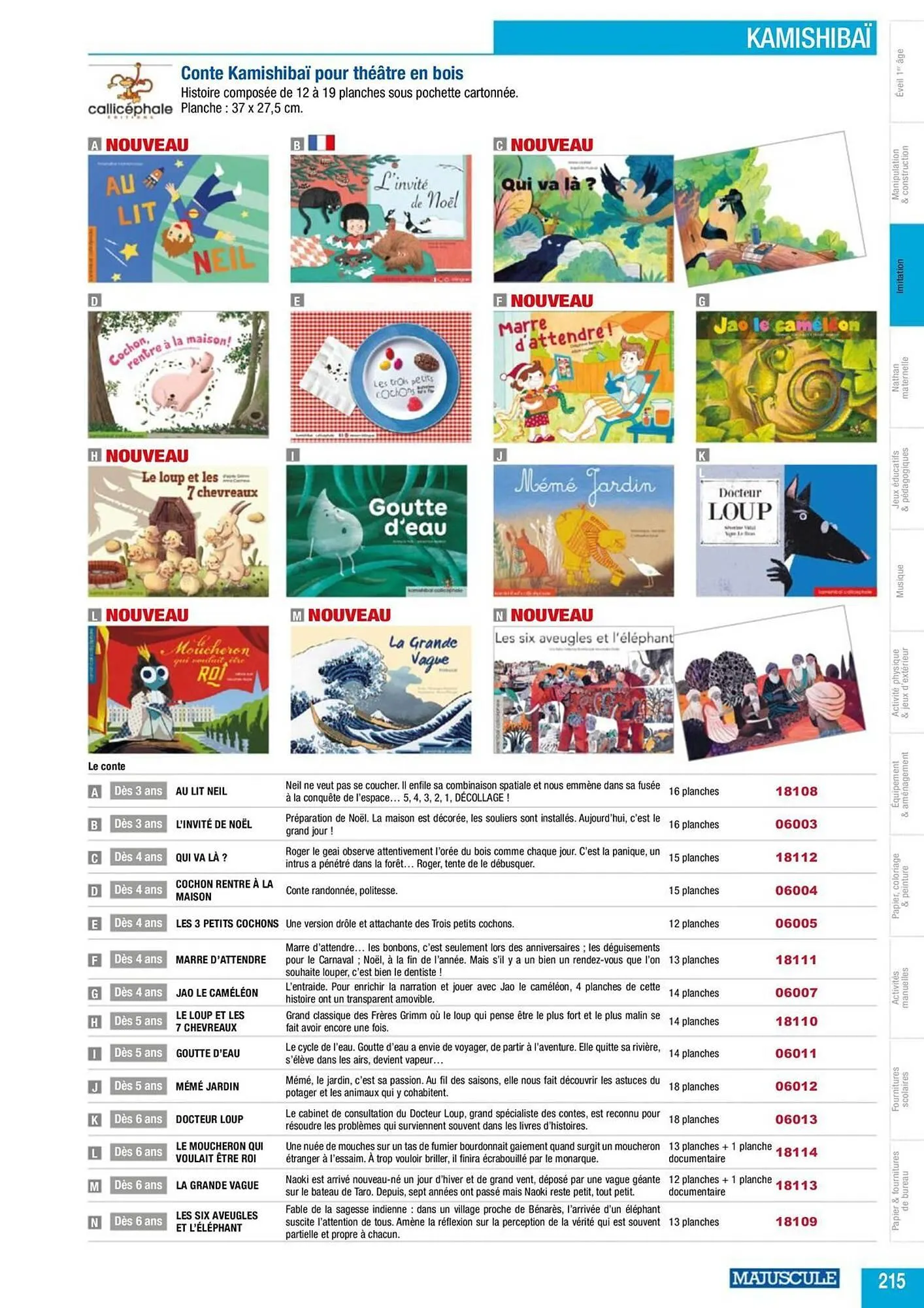 Catalogue Majuscule du 4 mars au 31 décembre 2025 - Catalogue page 239