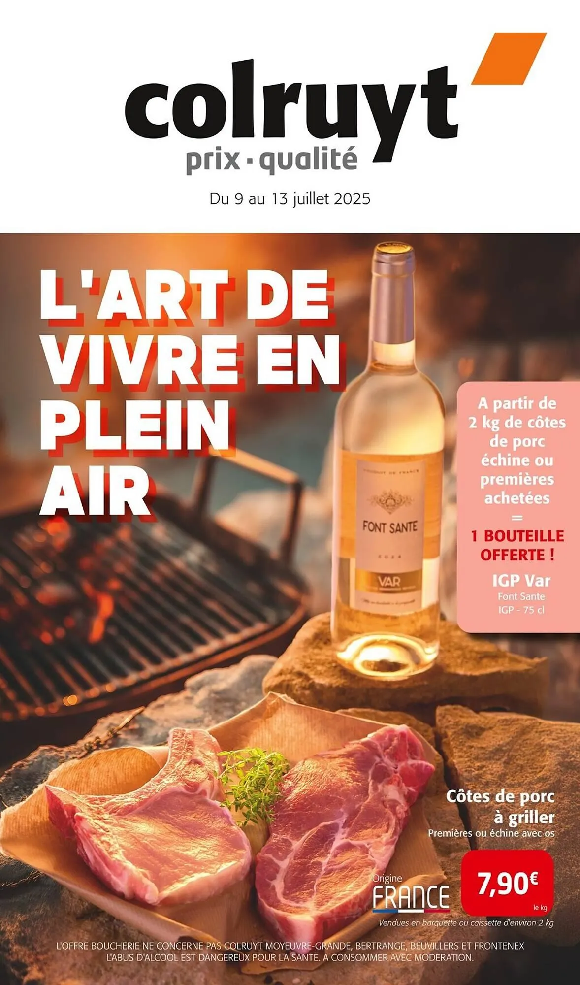 Catalogue Colruyt du 9 juillet au 13 juillet 2025 - Catalogue page 1