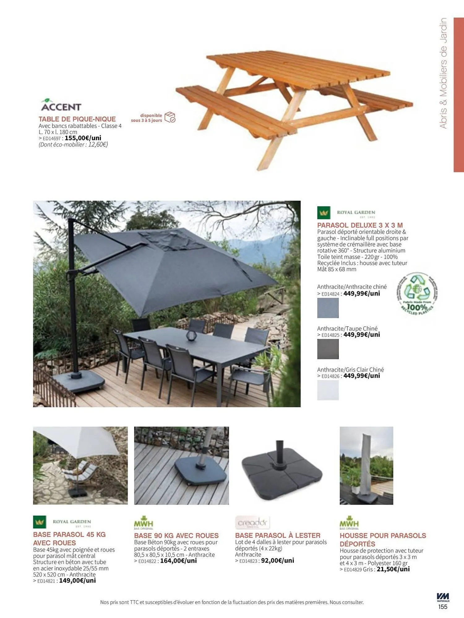 Catalogue VM Matériaux du 11 juin au 30 juin 2026 - Catalogue page 155