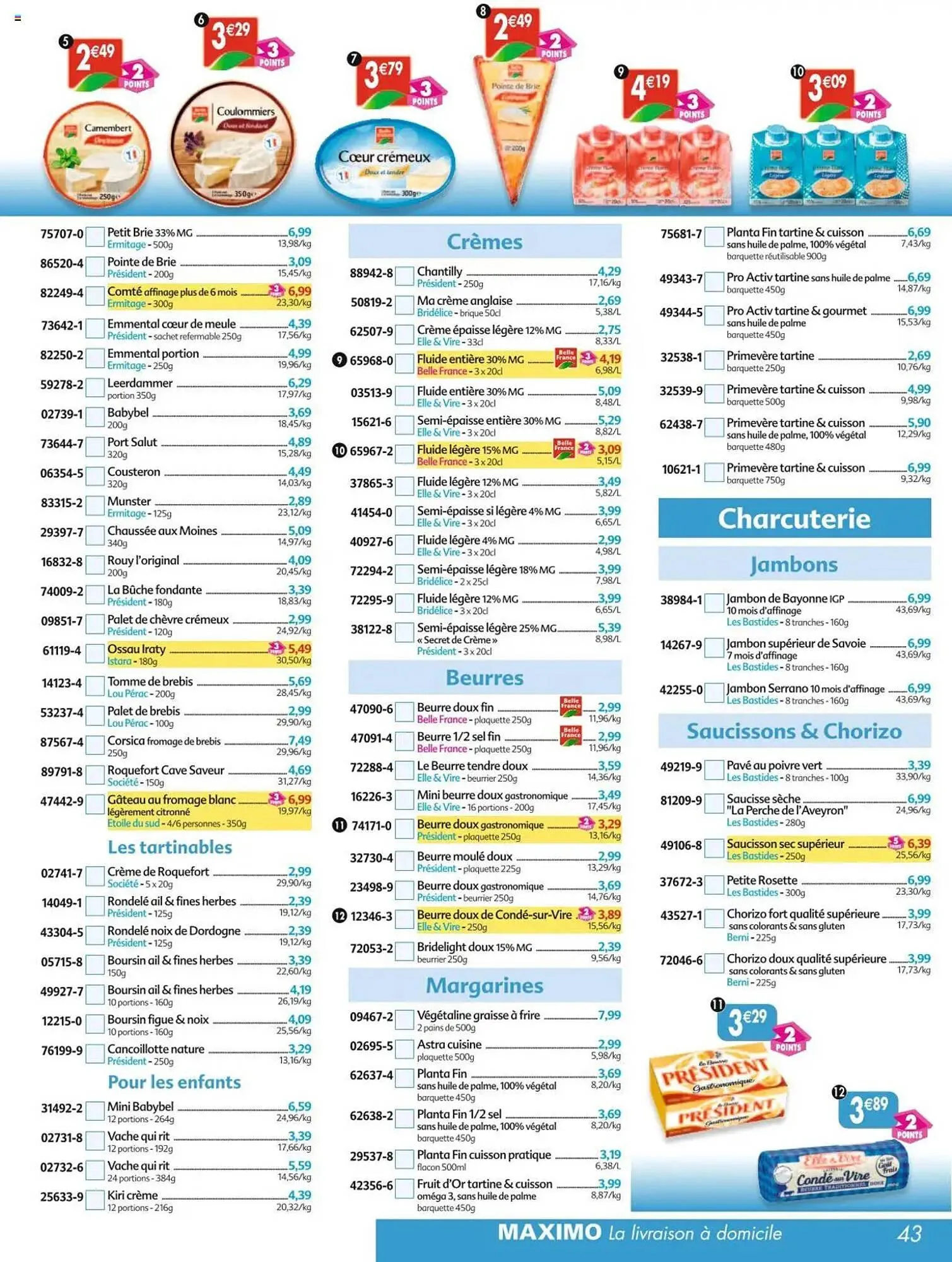 Catalogue Maximo du 12 mai au 8 juin 2025 - Catalogue page 43
