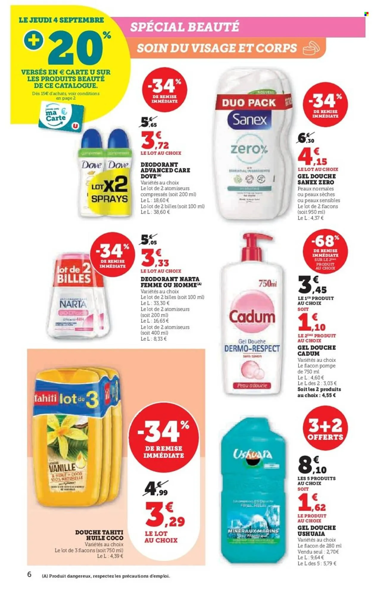 Catalogue Super U du 2 septembre au 14 septembre 2025 - Catalogue page 6