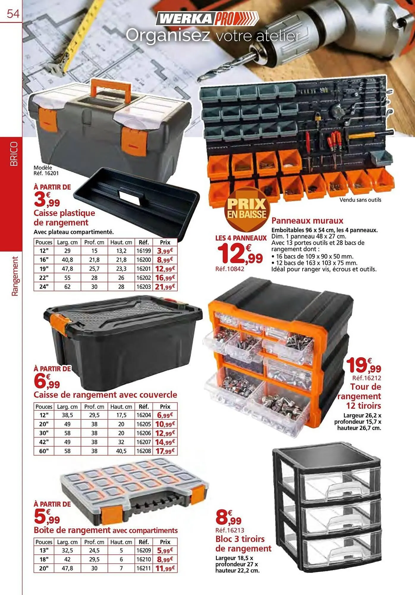 Catalogue Provence Outillage du 9 septembre au 30 novembre 2025 - Catalogue page 54