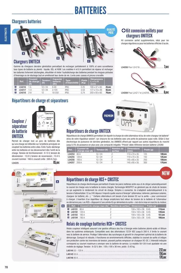 Catalogue Accastillage Diffusion 2025 du 1 janvier au 31 décembre 2025 - Catalogue page 80