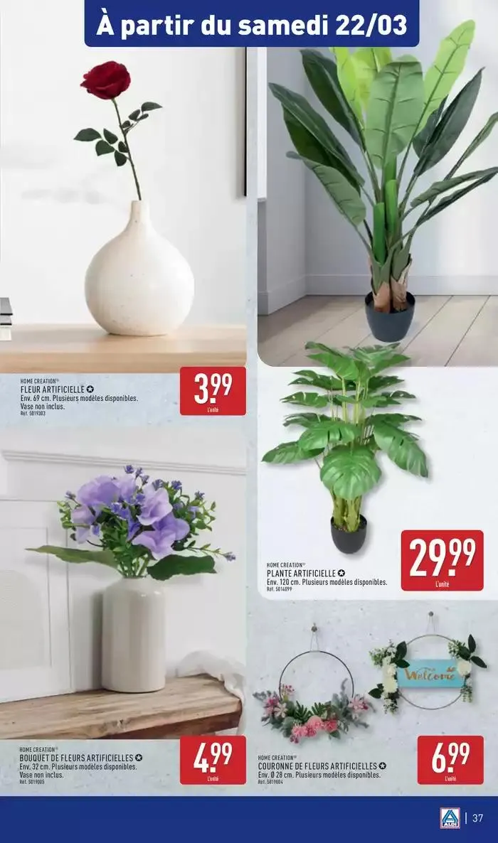 Arrivages marques Aldi à prix discount du 18 mars au 24 mars 2025 - Catalogue page 40