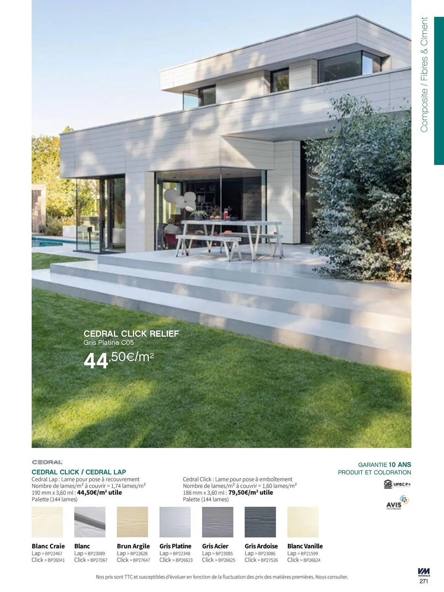 Catalogue VM Matériaux du 11 juin au 30 juin 2026 - Catalogue page 271
