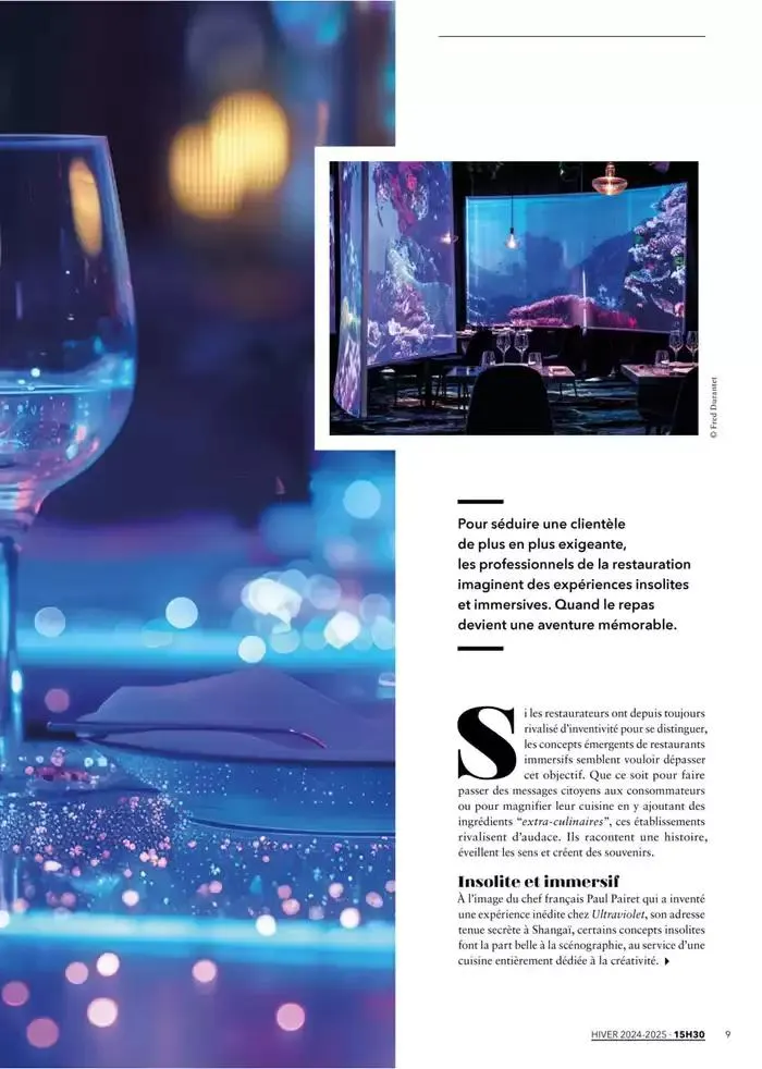 Metro Magazine 15h30 N°12 du 16 décembre au 30 avril 2025 - Catalogue page 71