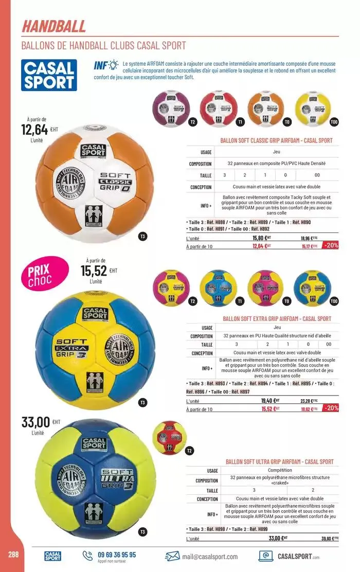 ÉQUIPEMENT SPORTIF du 6 mars au 31 décembre 2025 - Catalogue page 260
