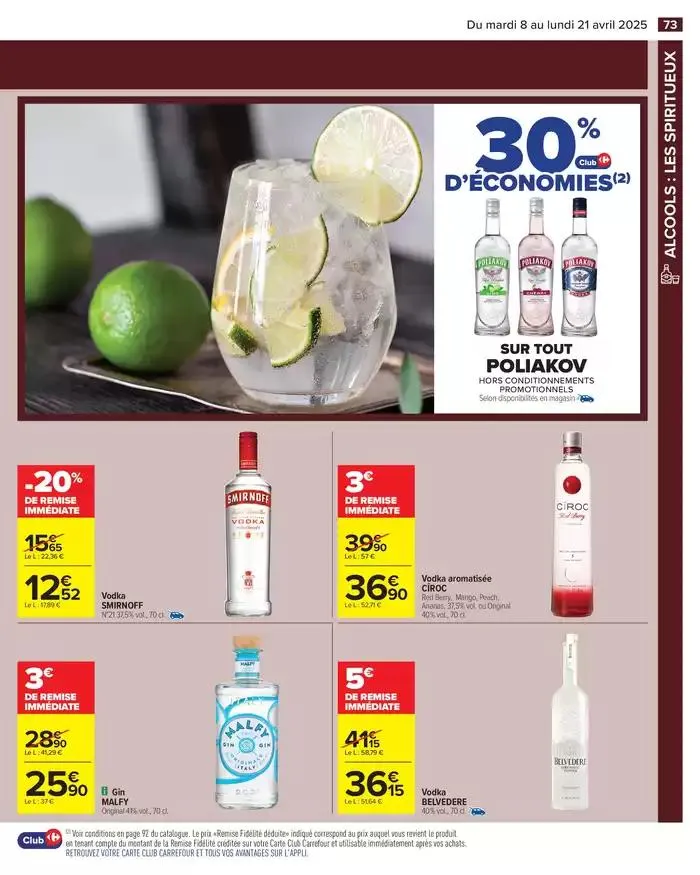 JOYEUSES PÂQUES & MEILLEURS PRIX du 8 avril au 21 avril 2025 - Catalogue page 75