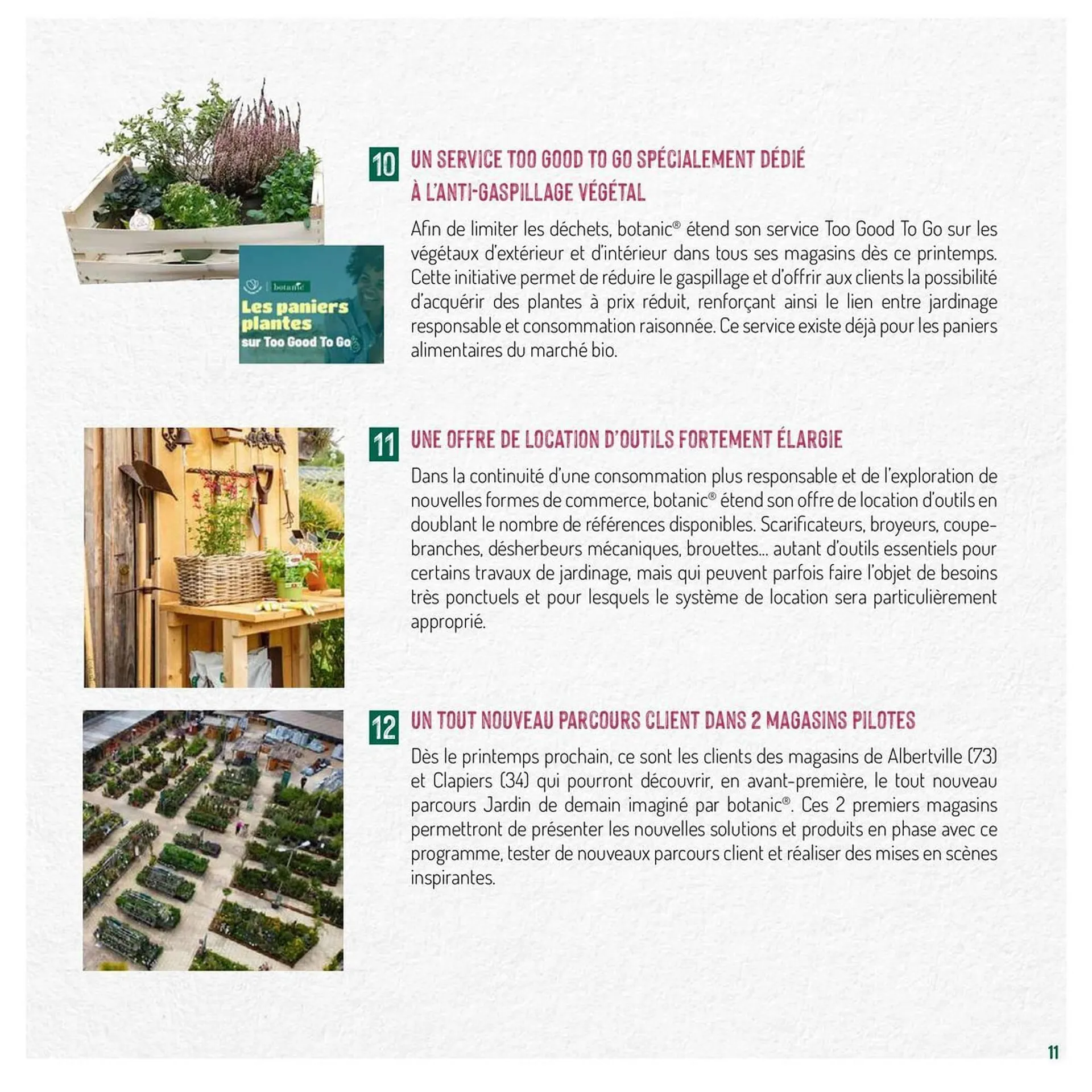 Catalogue Botanic du 4 juin au 1 novembre 2025 - Catalogue page 11