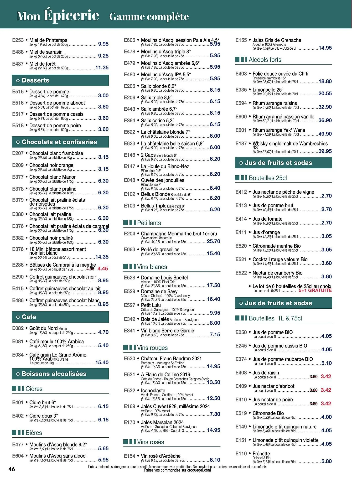 Catalogue Croque Gel du 3 avril au 3 mai 2026 - Catalogue page 46