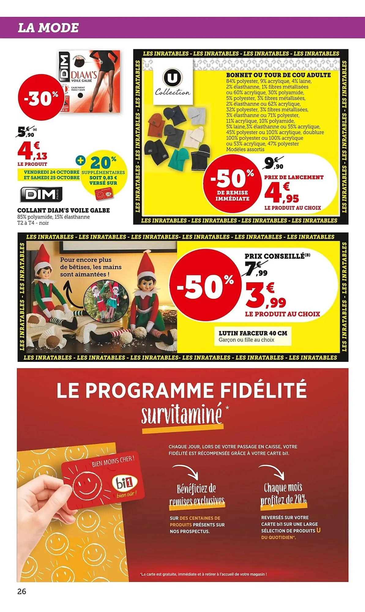 Catalogue Bi1 du 21 octobre au 2 novembre 2025 - Catalogue page 26