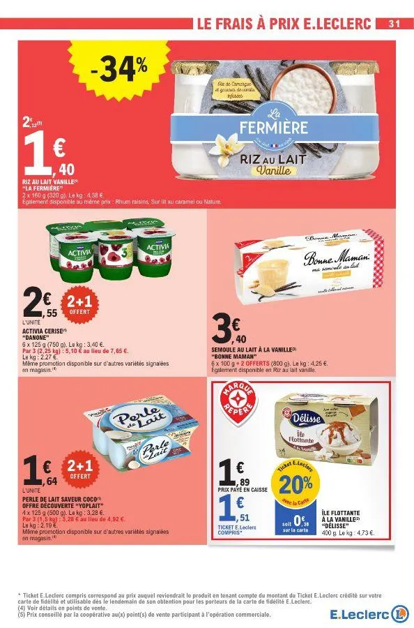 E. Leclerc du 20 mai au 31 mai 2025 - Catalogue page 31