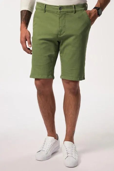 Bermuda chino JP1880, ventre confort. Coupe Straight Fit. Jusqu'au 74