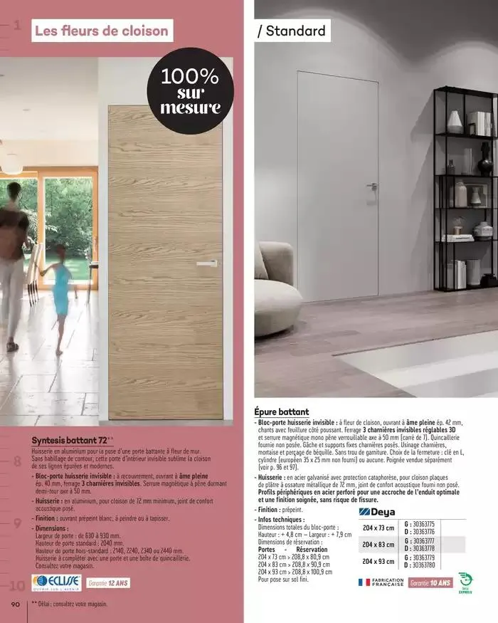 Aménagents Intérieurs 2025 du 1 janvier au 31 décembre 2025 - Catalogue page 90