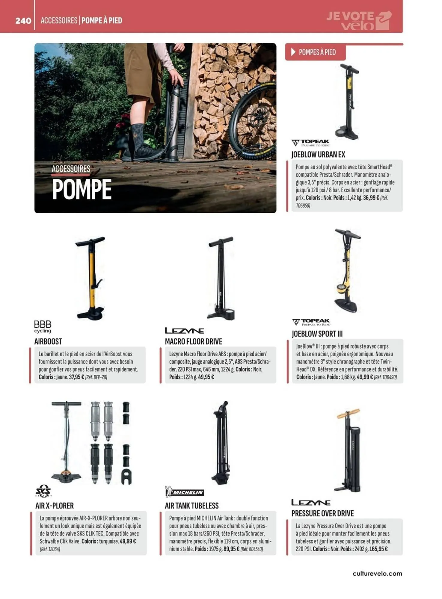 Catalogue Culture Vélo du 19 décembre au 31 décembre 2026 - Catalogue page 240