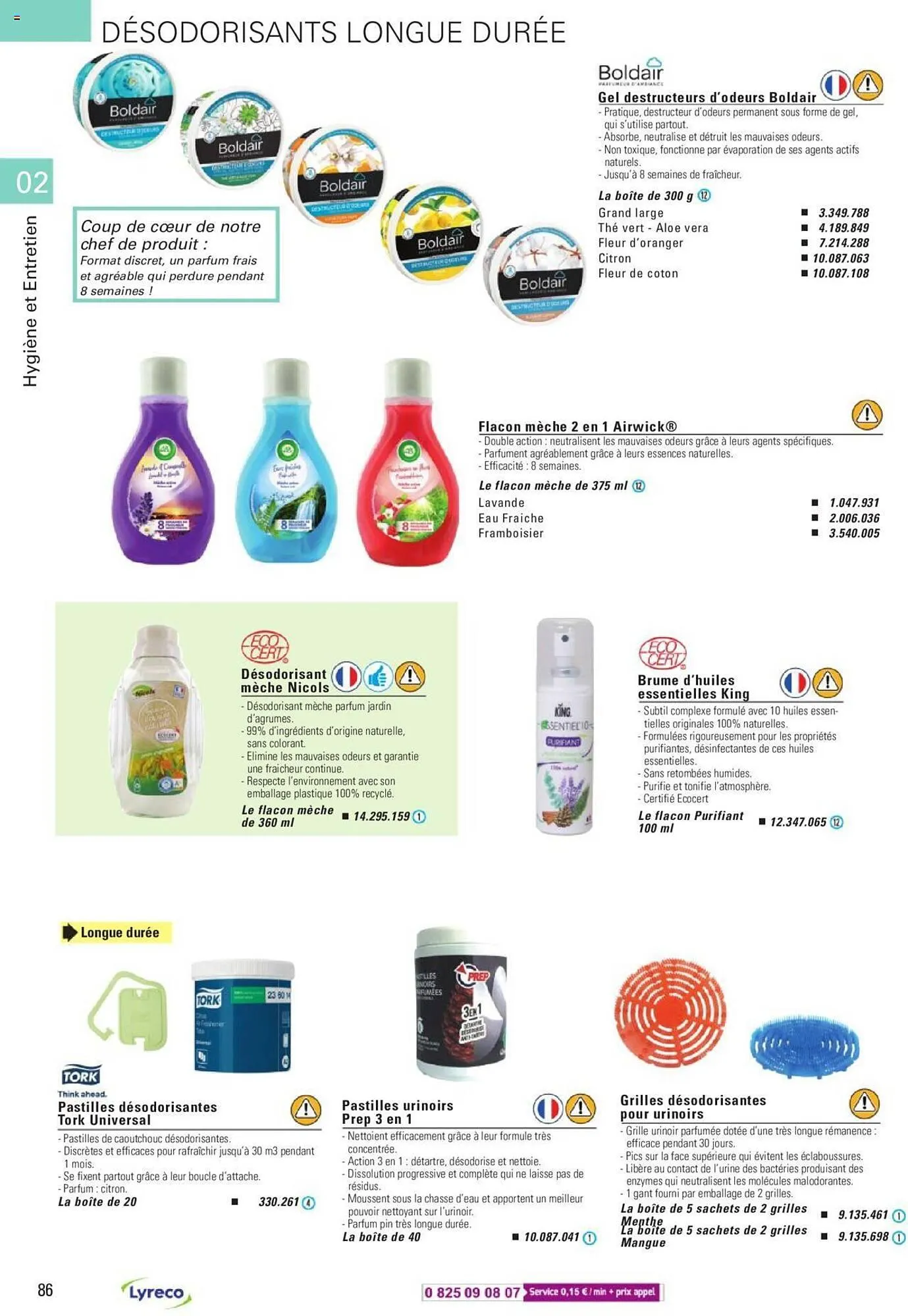 Catalogue Lyreco du 15 mai au 31 décembre 2023 - Catalogue page 86