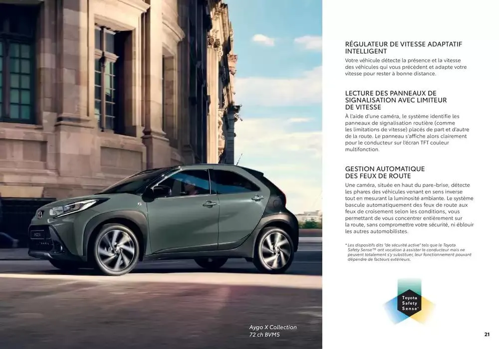 Toyota Aygo X du 6 novembre au 6 novembre 2025 - Catalogue page 21