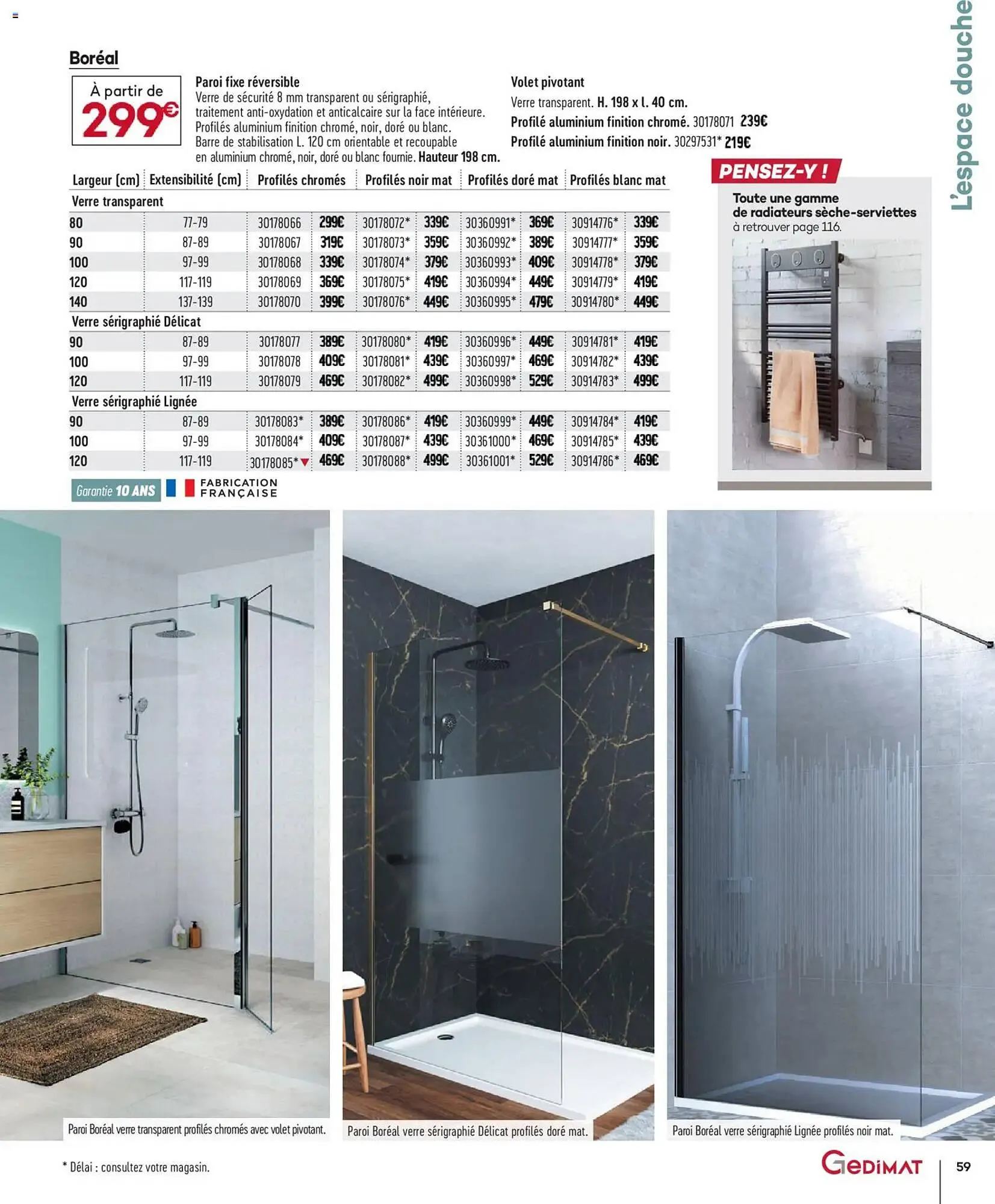 Catalogue Gedimat du 1 avril au 30 avril 2026 - Catalogue page 59