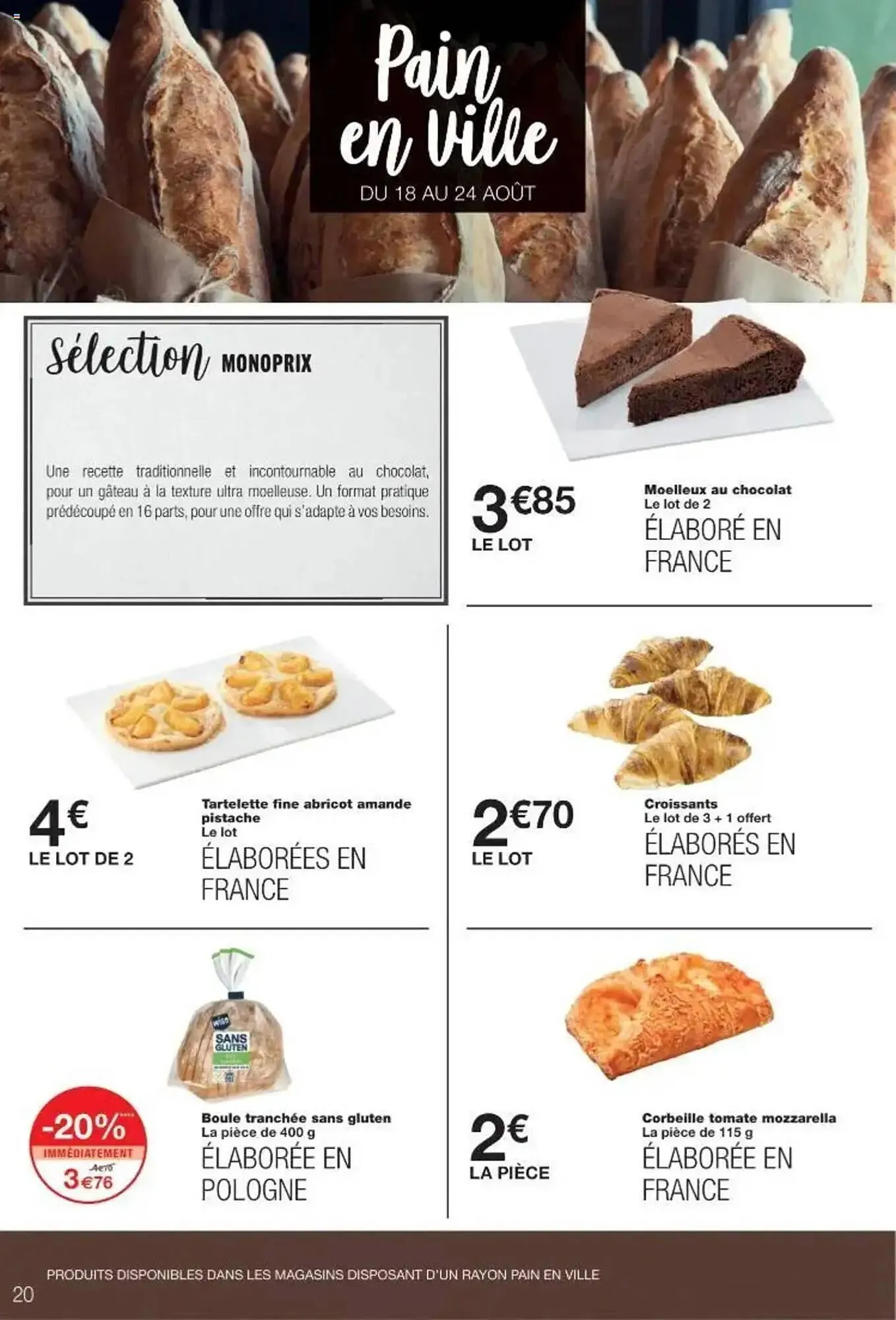 Catalogue Monoprix du 12 août au 24 août 2025 - Catalogue page 20